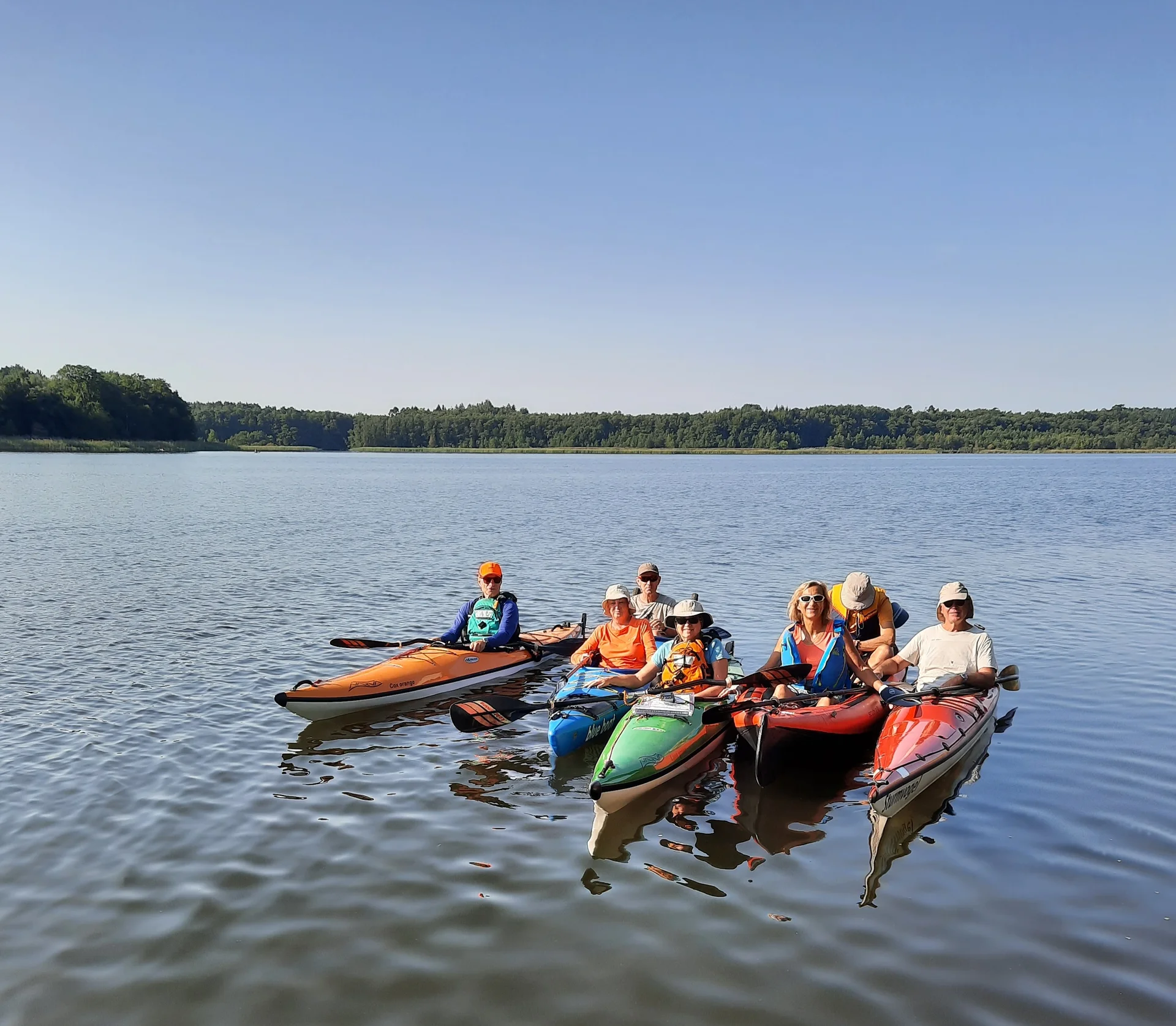 Die Teilnehmer sind alle glücklich!  | © Bernd und Beate Rieck