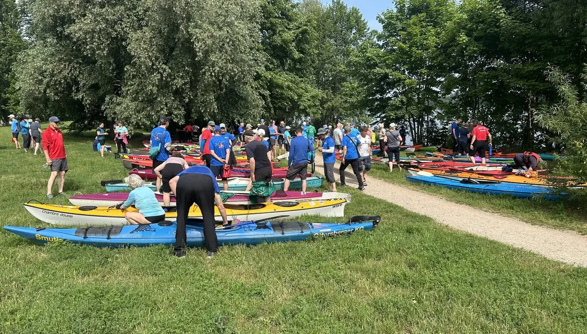 Ausstieg an der Glienicker Brücke  | © Miriam Link