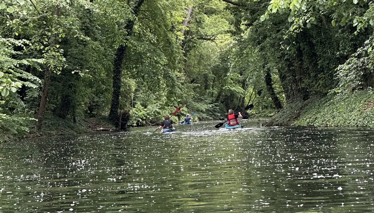 Wentorffgraben - es geht auch romantisch  | © Miriam Link