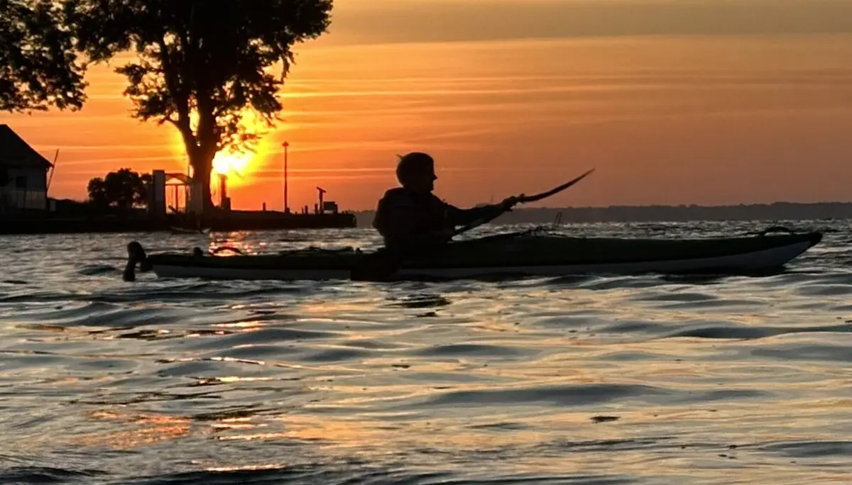 Insel Wilhelmstein beim Sonnenaufgang um 5:34 Uhr | © Miriam Link
