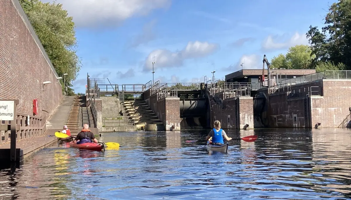 Fuhlsbütteler Schleuse | © Marion Friebe