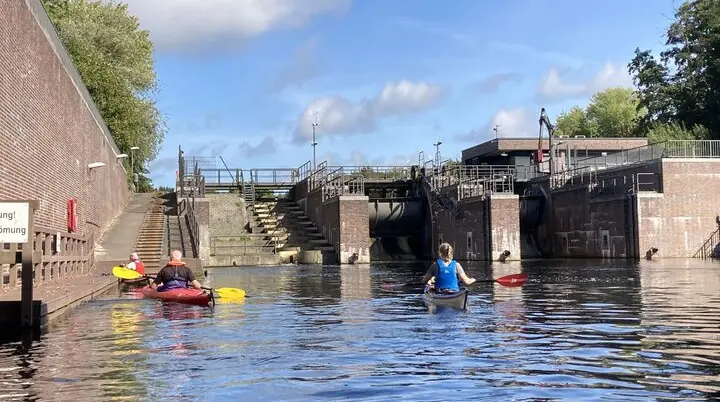 Fuhlsbütteler Schleuse | © Marion Friebe