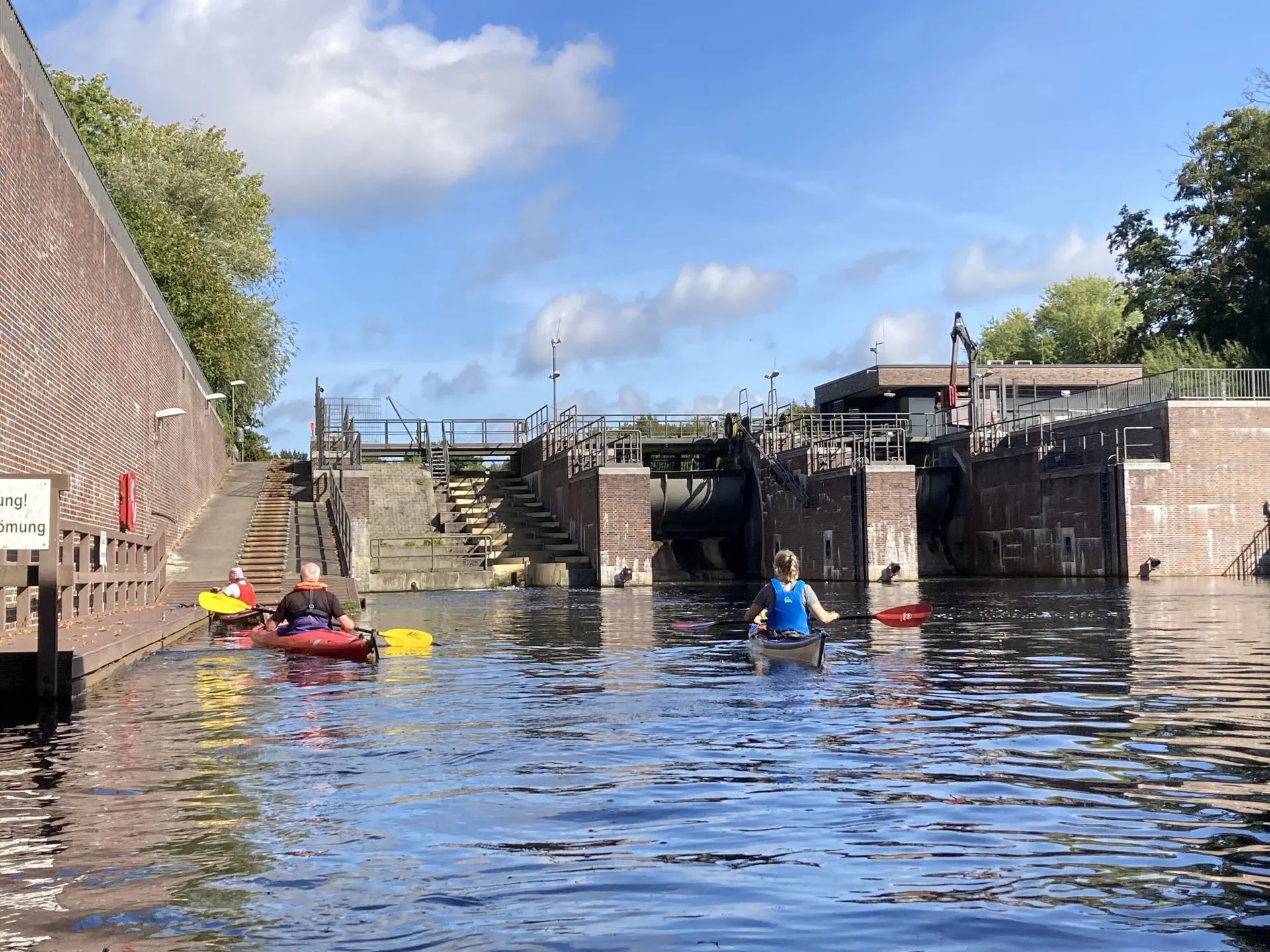 Fuhlsbütteler Schleuse | © Marion Friebe