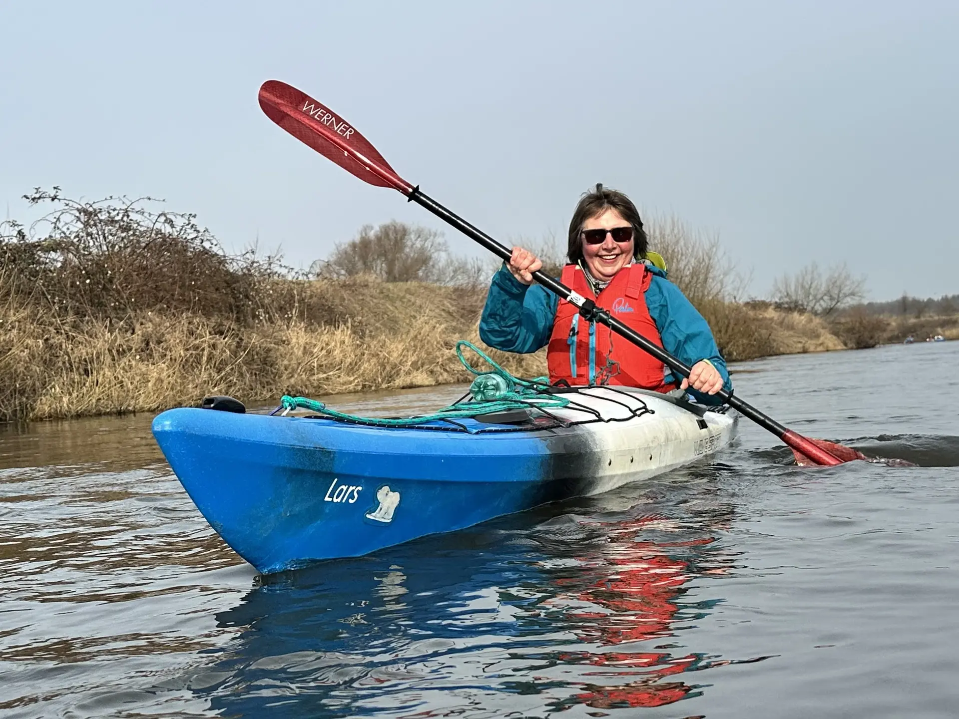 Ruth in ihrem Lieblingseisbärenboot | © Miriam Link