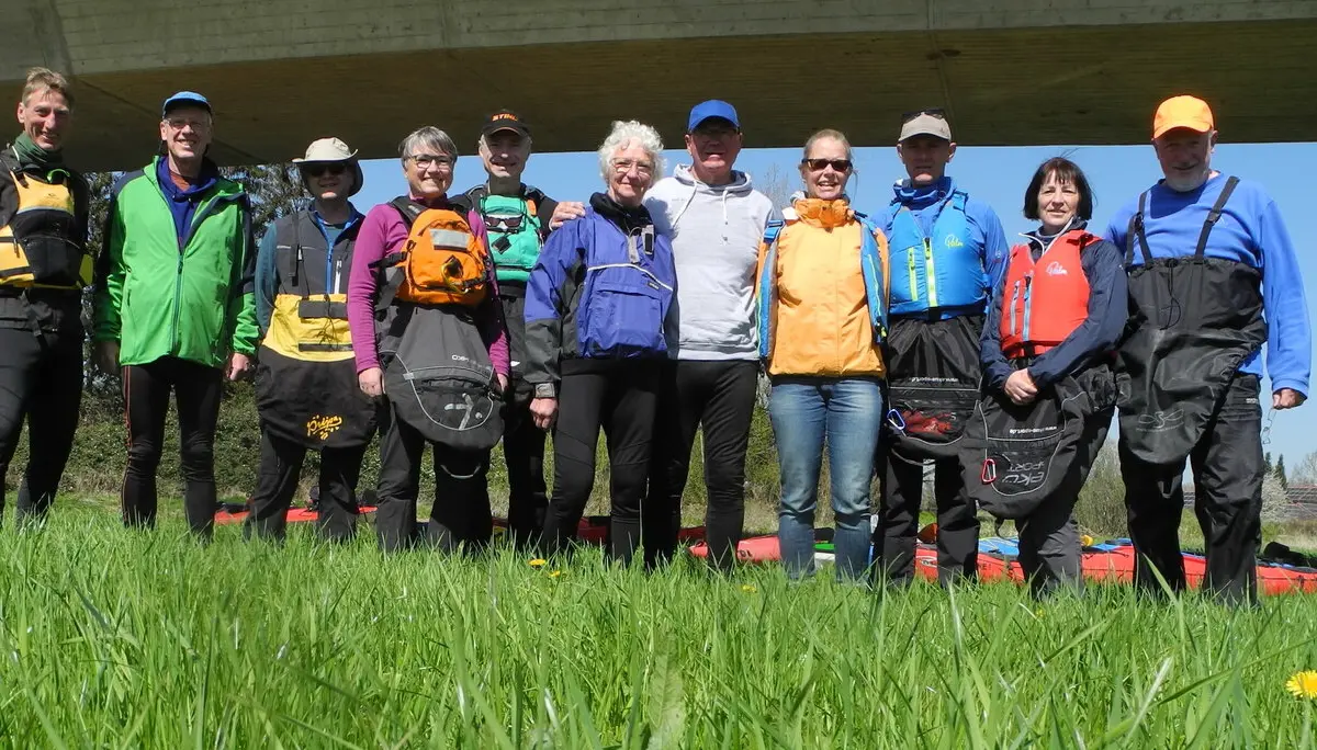 Am Start in Gronau  | © Kanugruppe