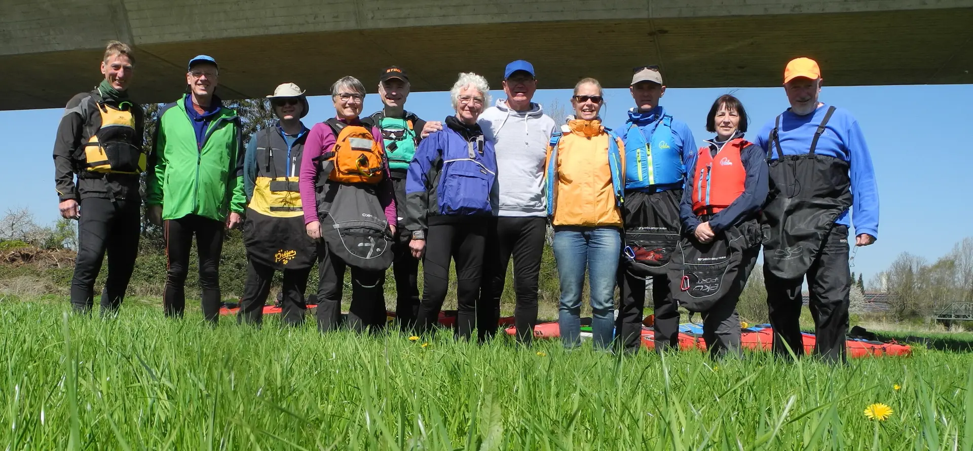 Am Start in Gronau  | © Kanugruppe