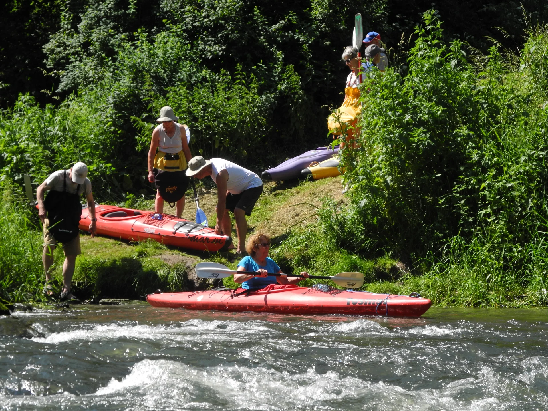      Anpaddeln 2021  | © Kanugruppe