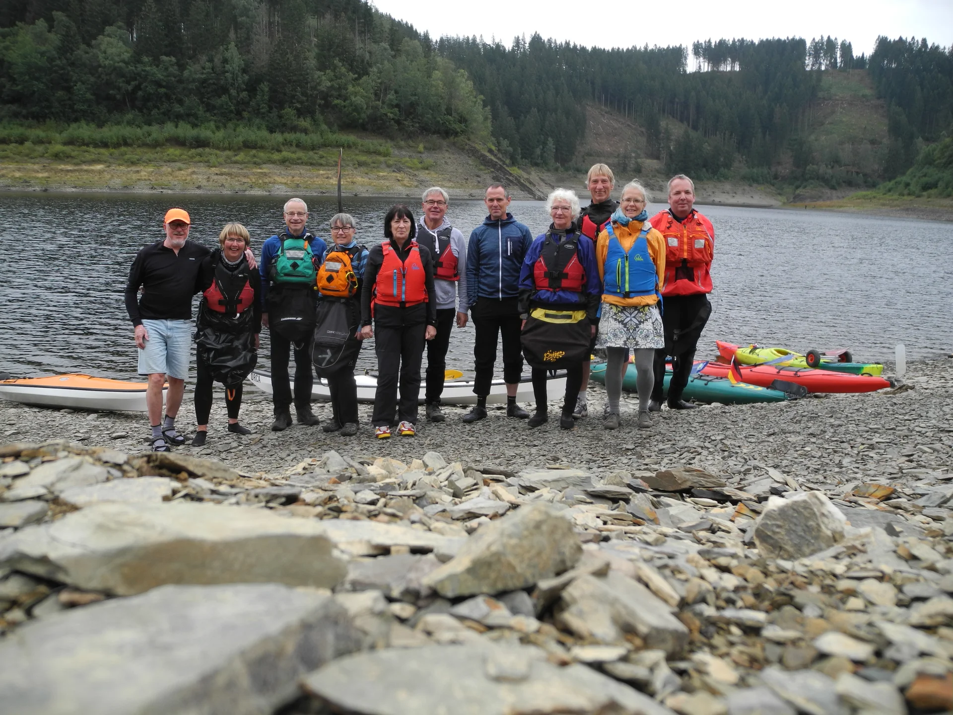      Abpaddeln Okertalsperre  | © Kanugruppe