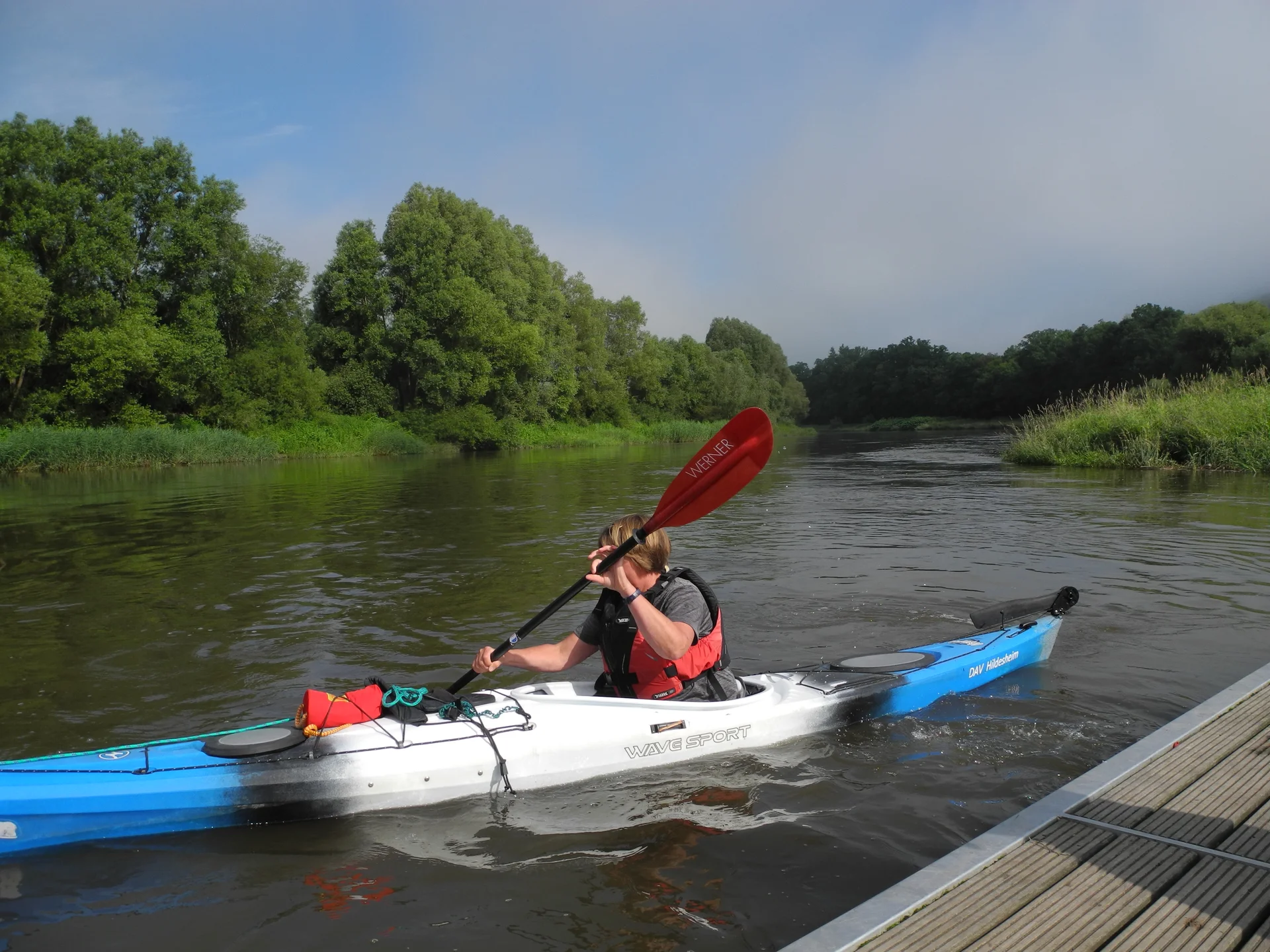      Weserfahrt 2021  | © Kanugruppe