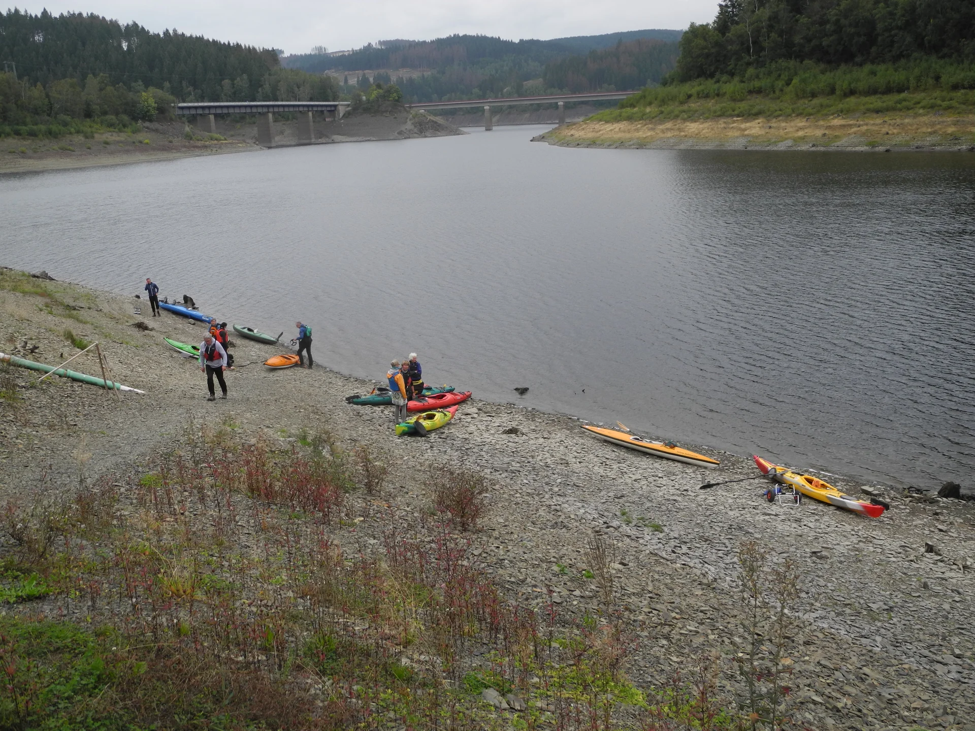      Abpaddeln Okertalsperre  | © Kanugruppe
