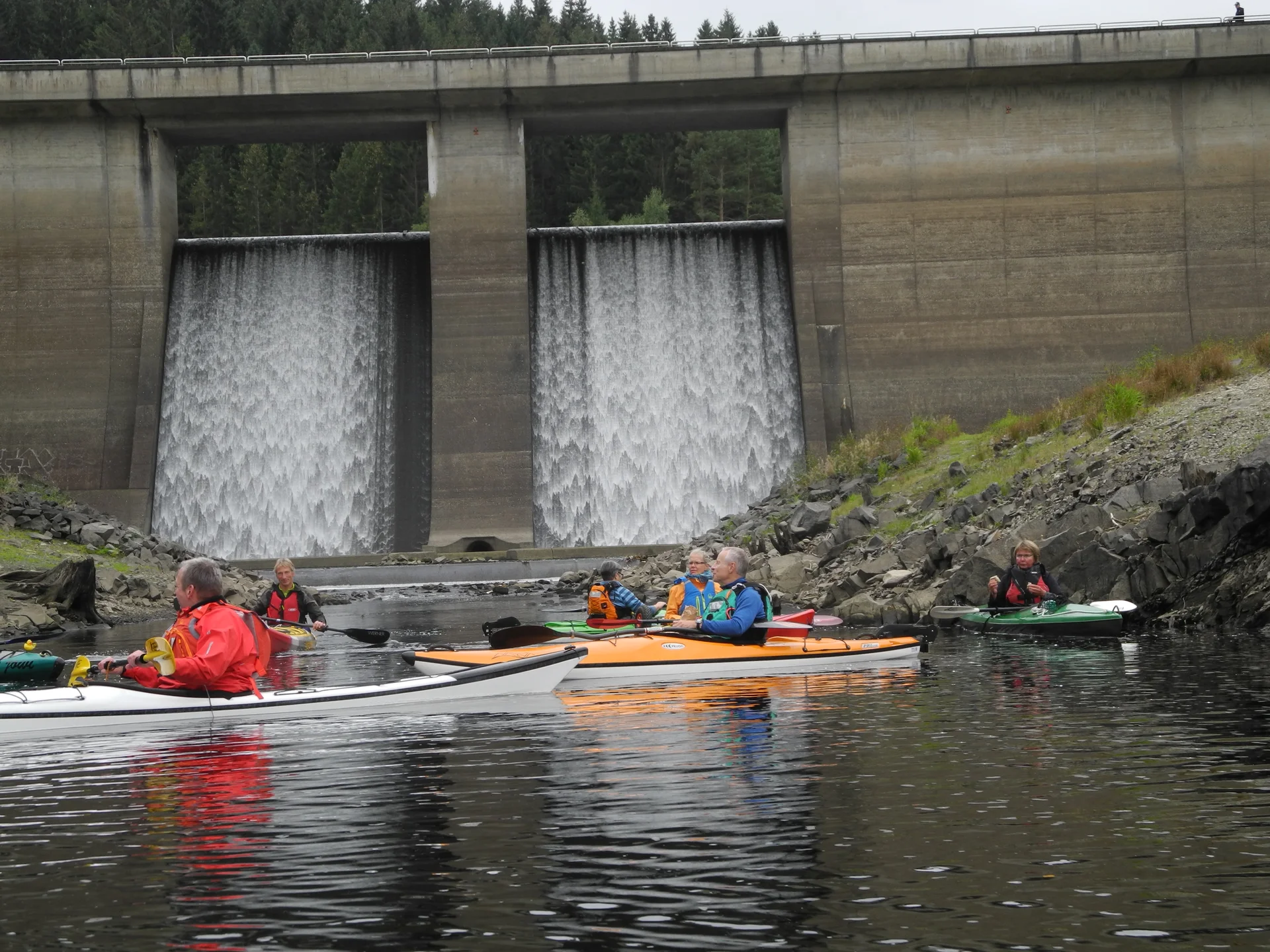      Abpaddeln Okertalsperre  | © Kanugruppe