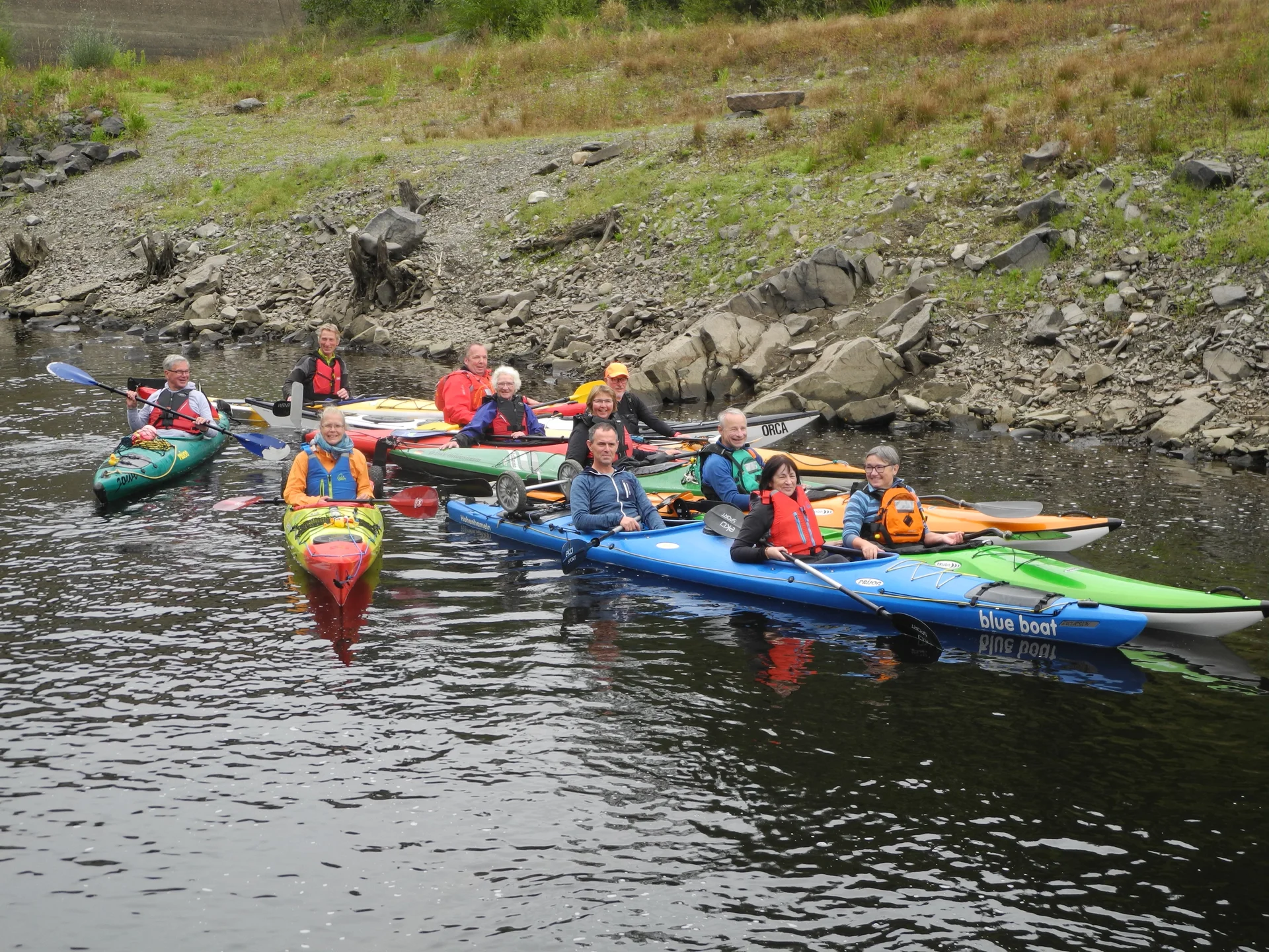      Abpaddeln Okertalsperre  | © Kanugruppe