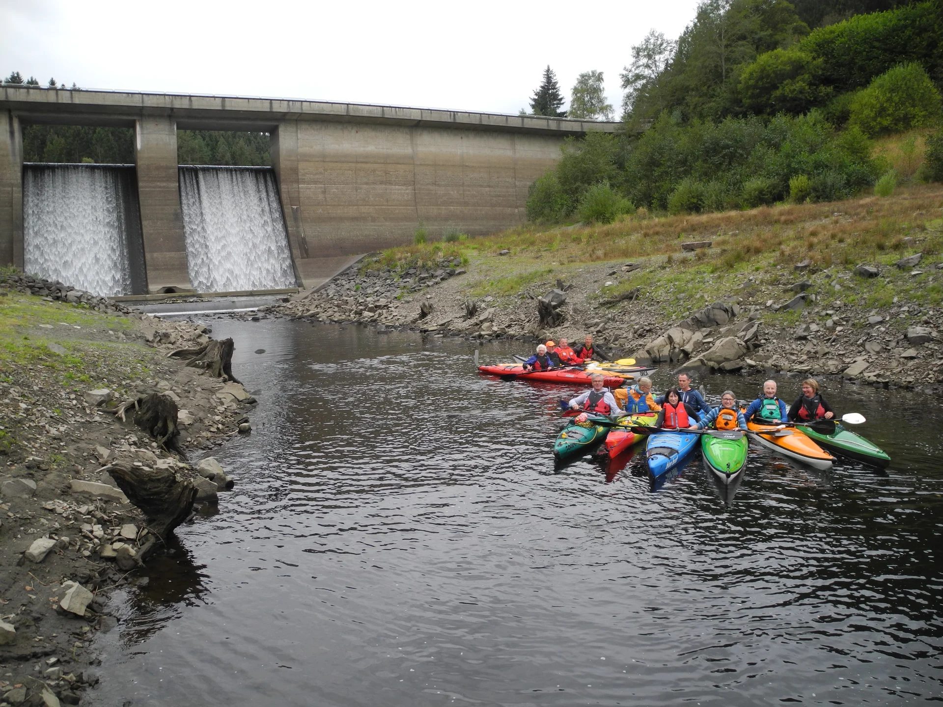      Abpaddeln Okertalsperre  | © Kanugruppe