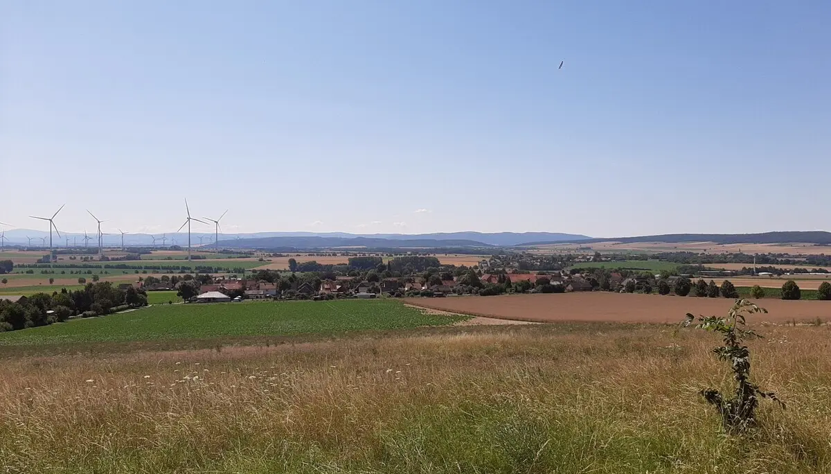 Blick auf Groß Elbe bis in den Harz | © Anette Joos