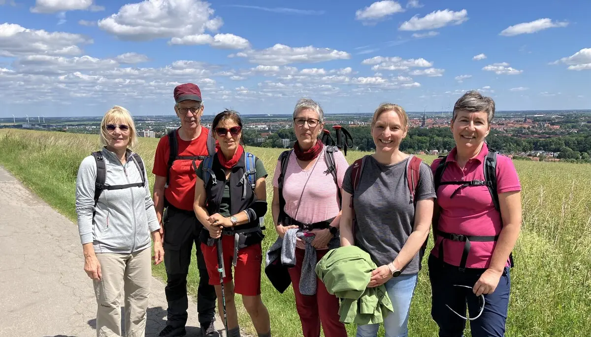 Aussicht vom Rottsberg über Hildesheim. | © Frank Teumer