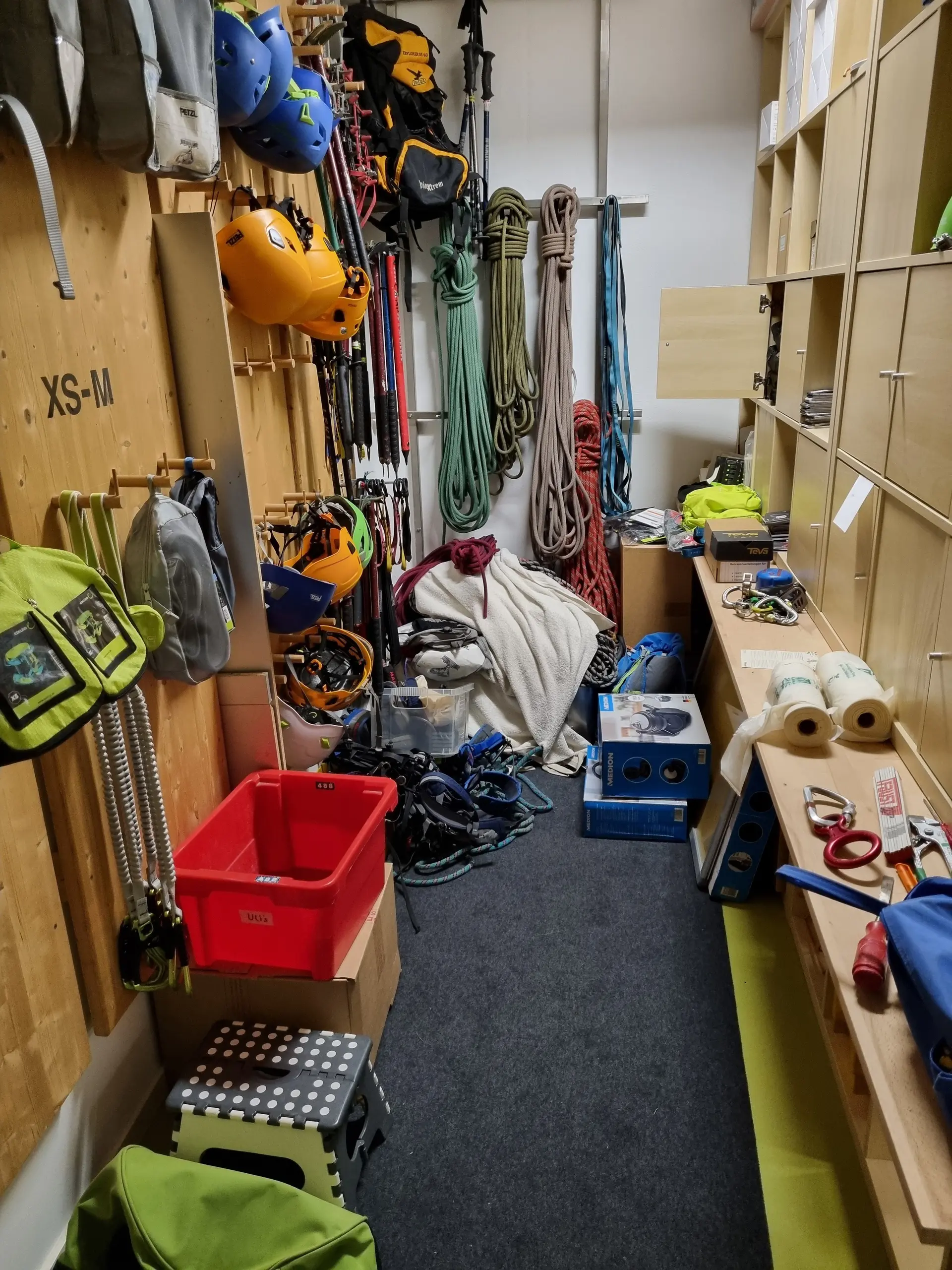 Materialausleihe | © W.Brandt